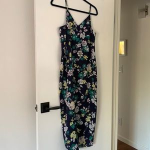 Halogen Atlantic Pacific floral dress